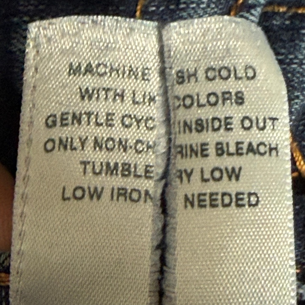 True Religion Legging w/ Flaps Dark Wash Skinny Jeans Low Rise Womens 28 - Picture 9 of 14